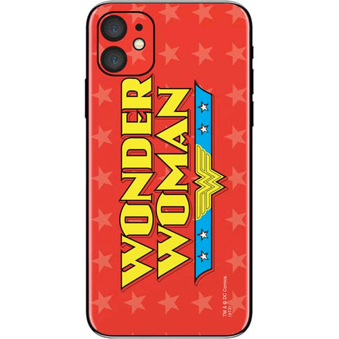 DC Comics Wonder Woman Logo iPhone 11 Skin